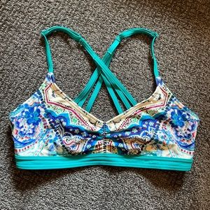 Prana bathing suit top size medium